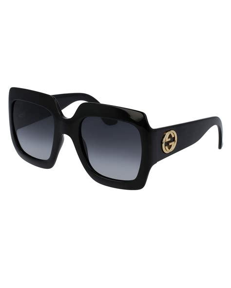 gucci gg lens sunglasses|gucci oversized square sunglasses.